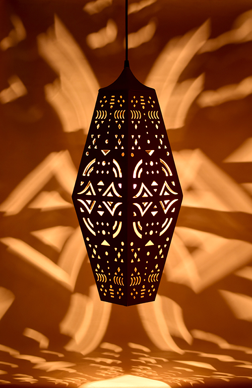 Kutch lamp pendent by Sahil & Sarthak